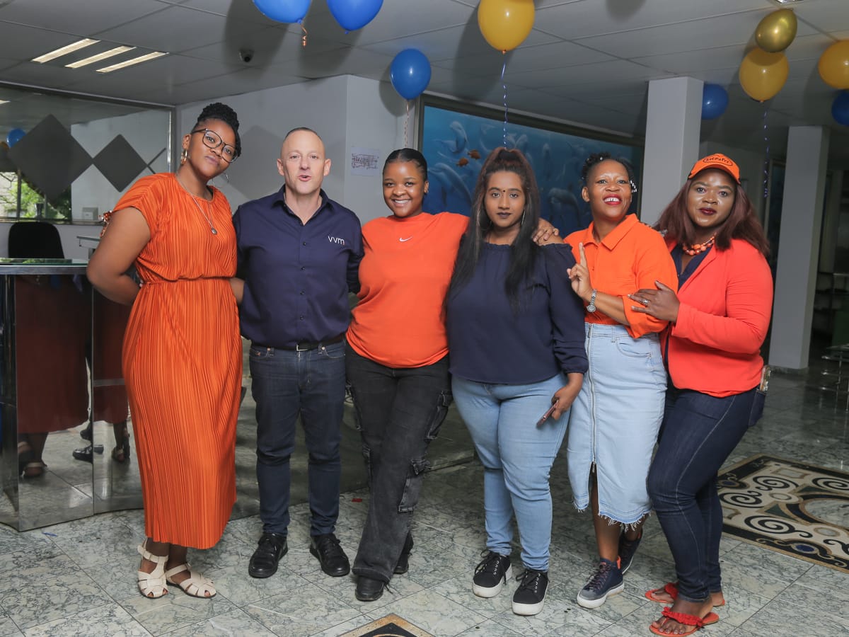 The VVM team together at the company's brand launch